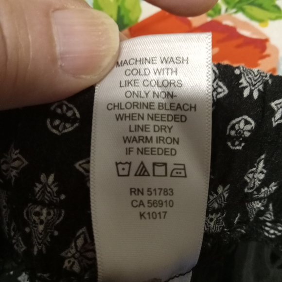 Maurices Women Pants Large  Straight High Rise Elastic Waist Drawstring - Picture 8 of 8